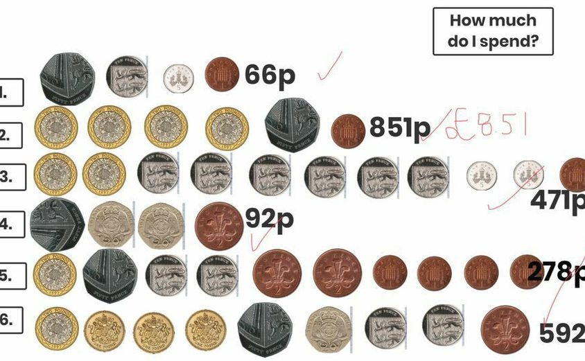 Maths Counting money
