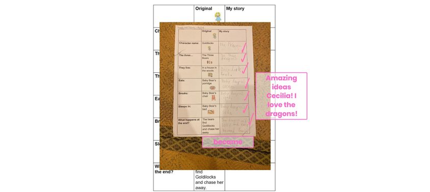 Year 1 English e learning