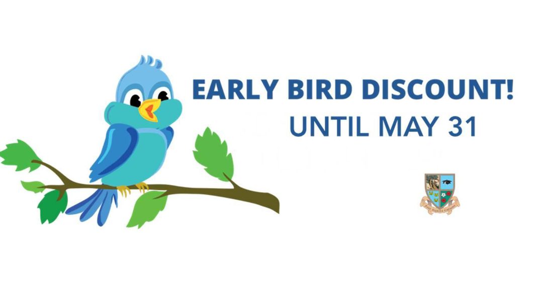 Early bird extension web banner